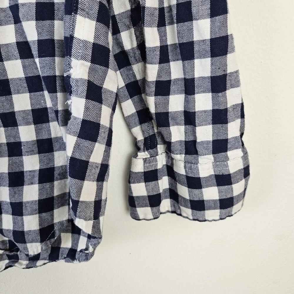 J.CREW Men's Plaid Slim Untucked Shirt Size Small